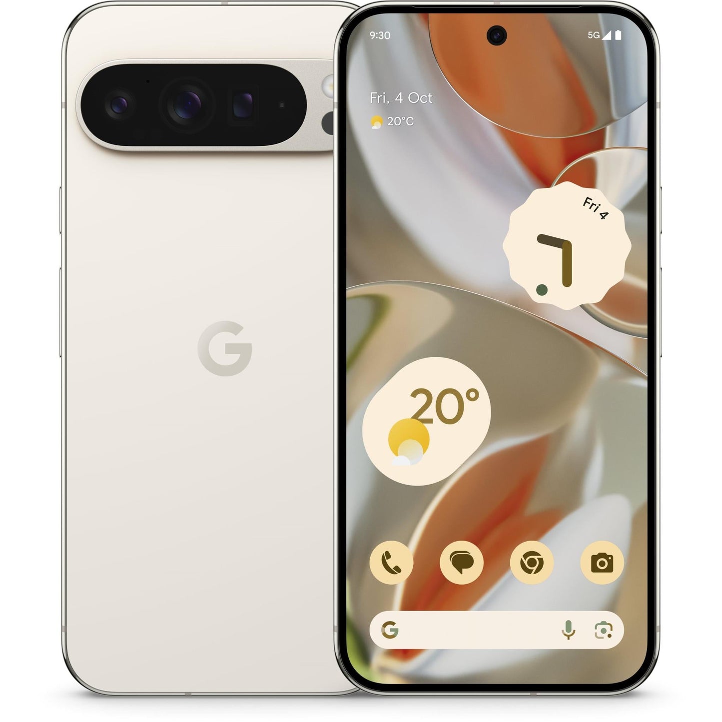Google Pixel 9 Pro XL Mobile Phone Global [ 128GB / 16GB RAM - Porcelain ]
