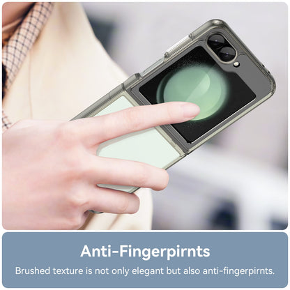 Samsung Galaxy Z Flip 7 Fe Soft Gel Case [Clear Grey]