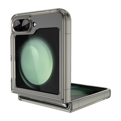 Samsung Galaxy Z Flip 7 Fe Soft Gel Case [Clear Grey]