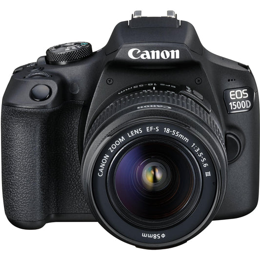 Canon EOS 1500D DSLR Camera [ EF-S 18-55mm F3.5-5.6 IS II Kit ]