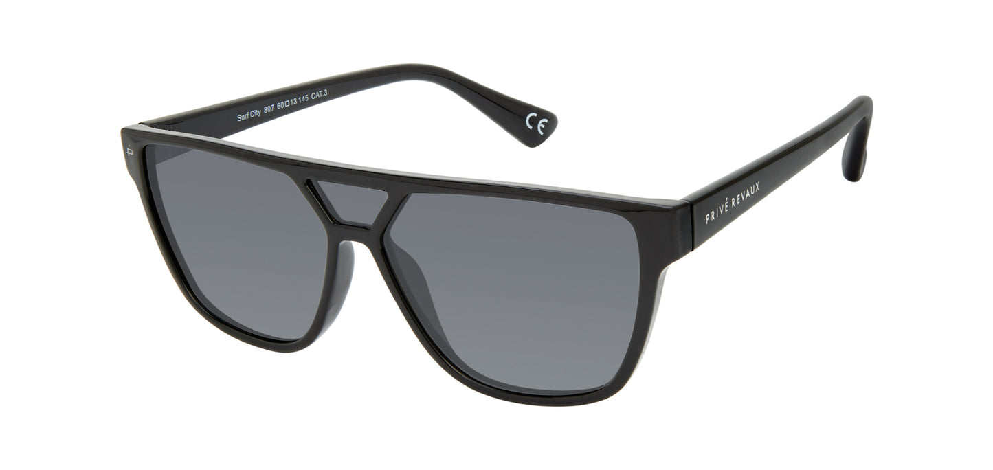 Prive Revaux Surf City Sunglasses [Black]