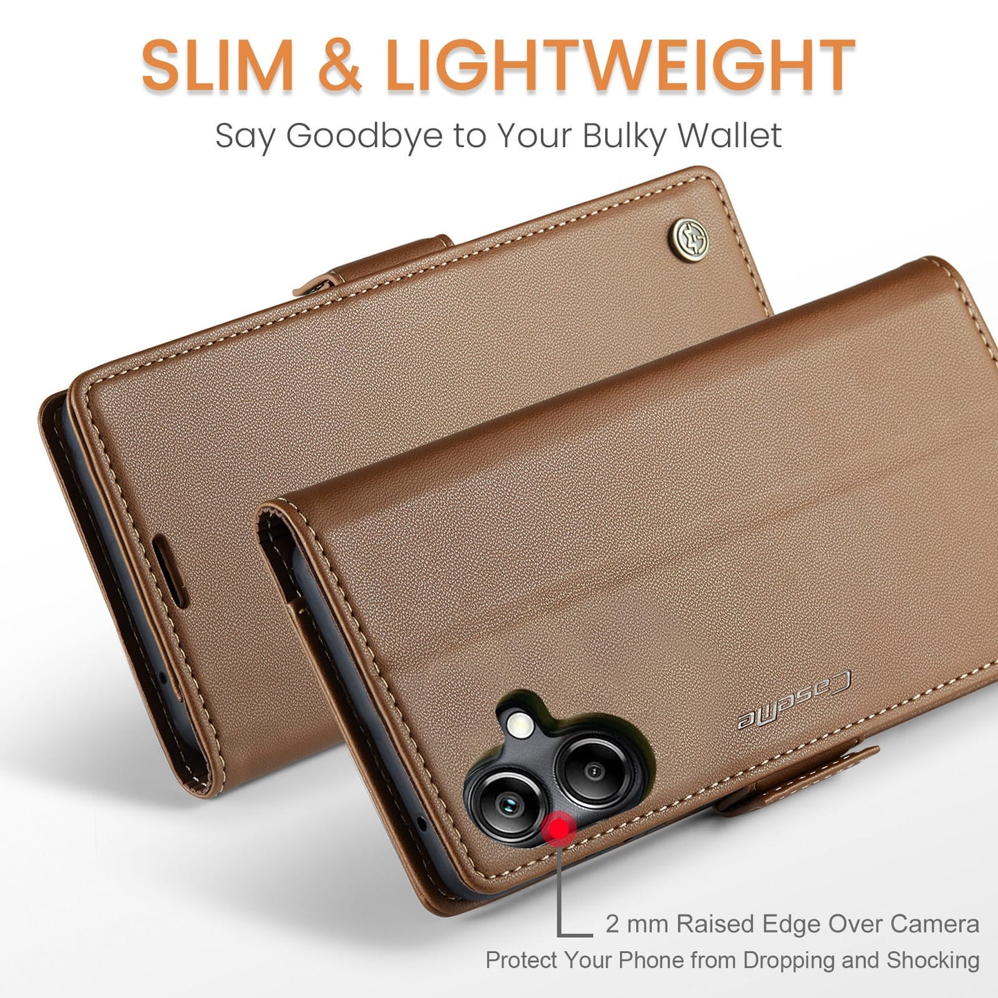 Samsung Galaxy A07 Pu Wallet Case [Brown]