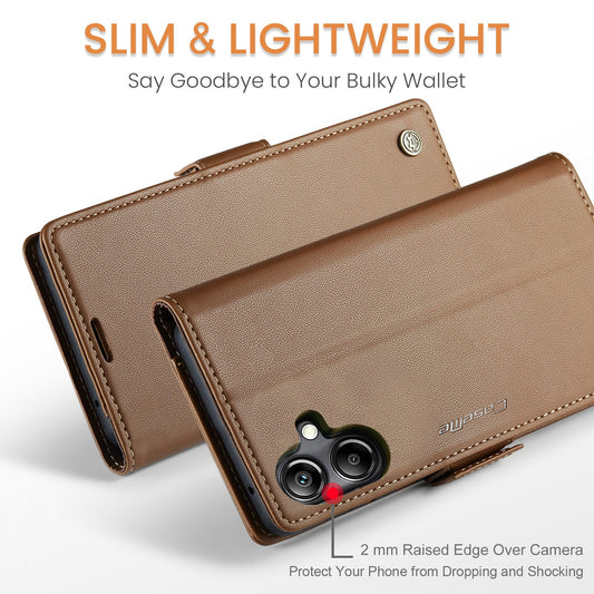 Samsung Galaxy A07 Pu Wallet Case [Brown]