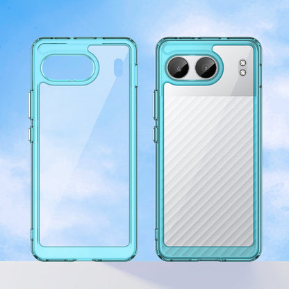 Oneplus Nord 4 Soft Gel Bumper Case [Clear Blue]