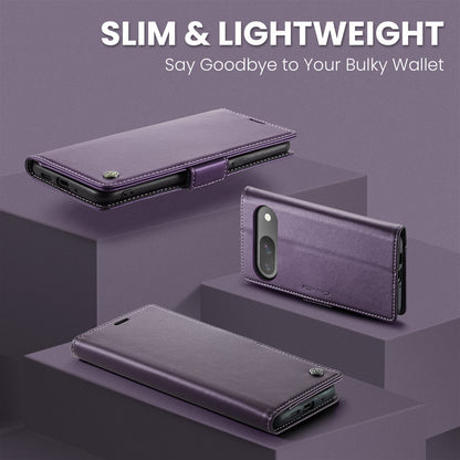Google Pixel 9 Pro Pu Wallet Case [Purple]