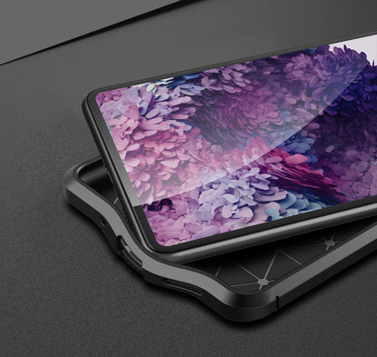Samsung Galaxy S20 FE Leather Texture Case Black