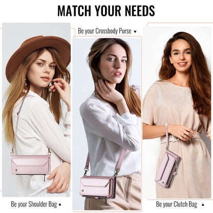 Galaxy Z Fold 7 Crossbody Wallet [Pink]