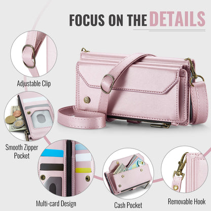 Galaxy Z Fold 7 Crossbody Wallet [Pink]