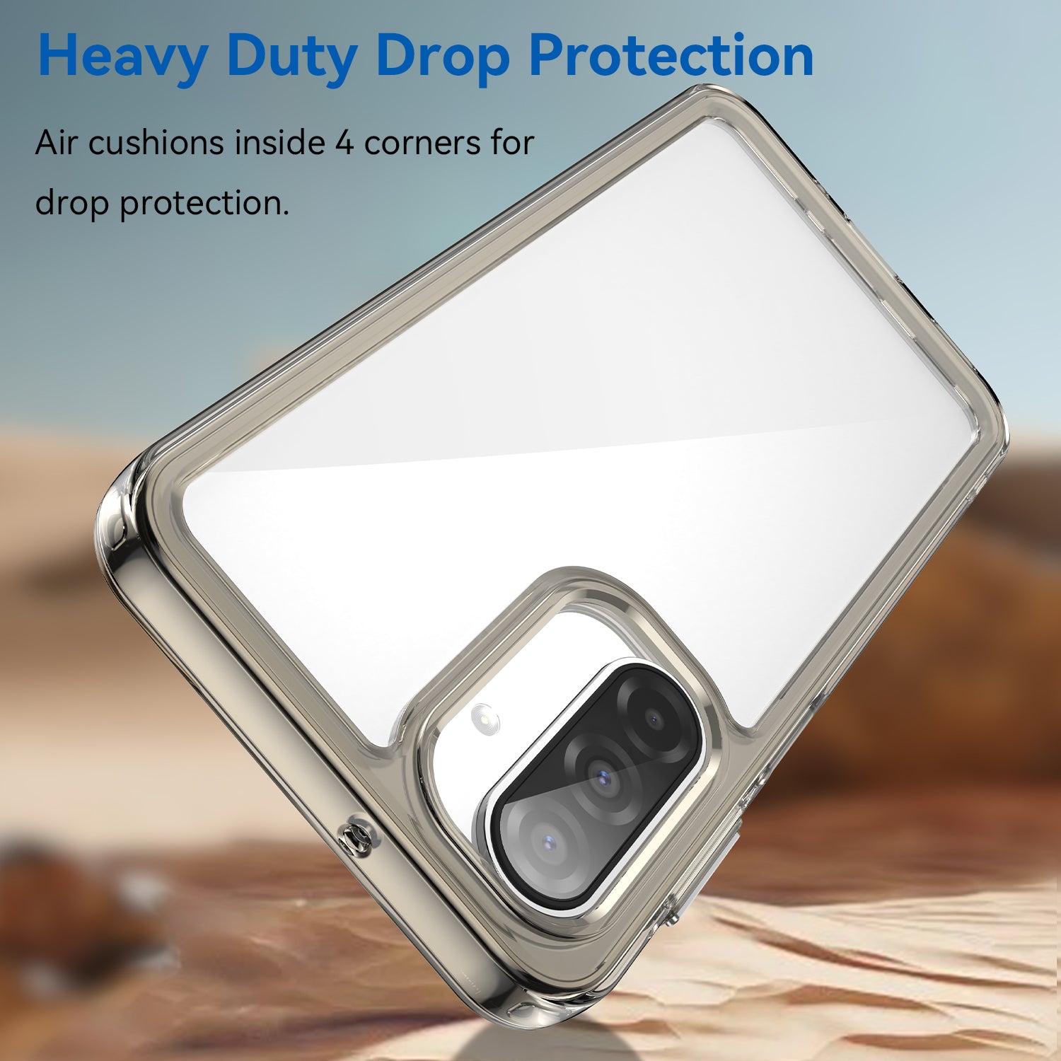 Samsung Galaxy A17 5G Soft Gel Case [Clear Grey]