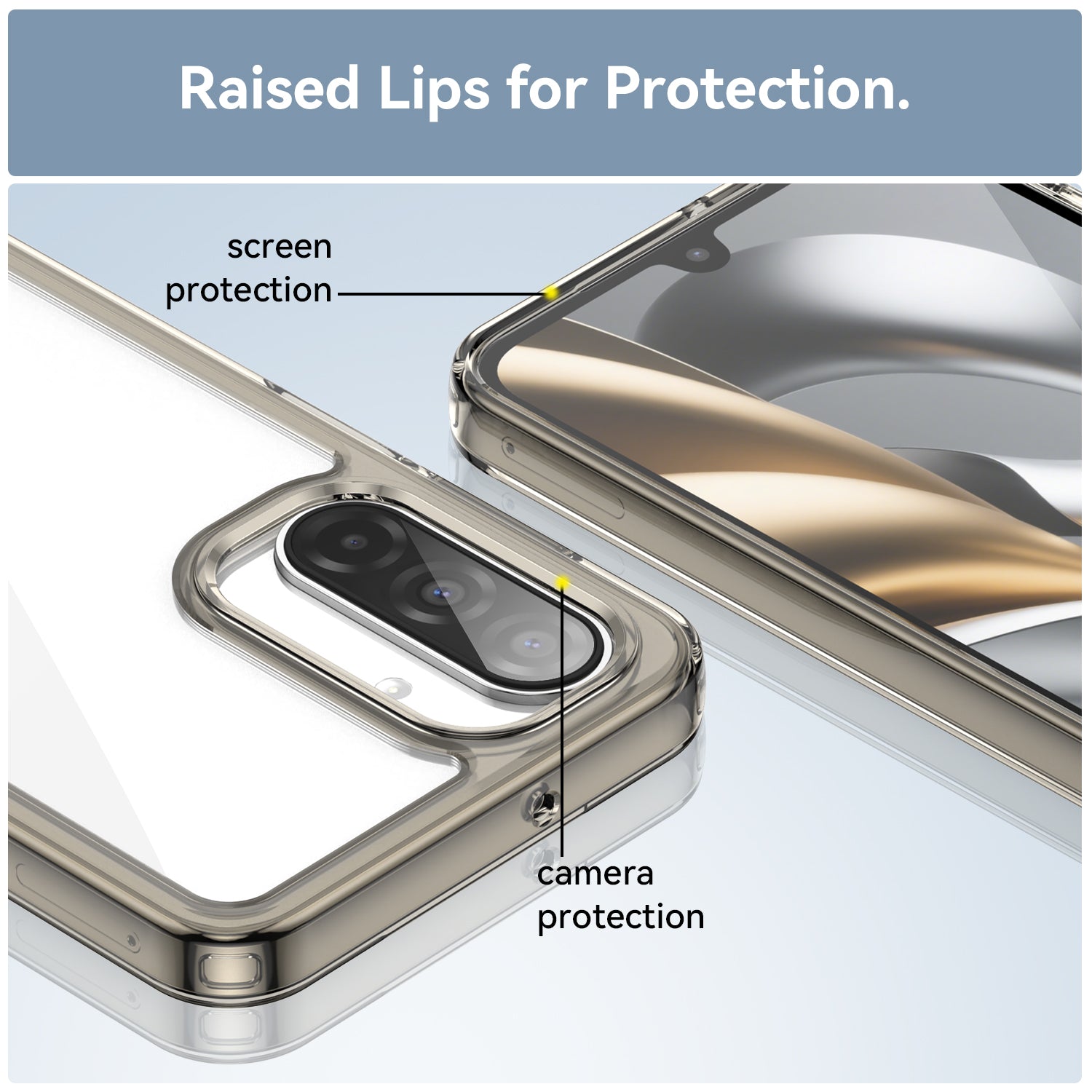 Samsung Galaxy A17 5G Soft Gel Case [Clear Grey]