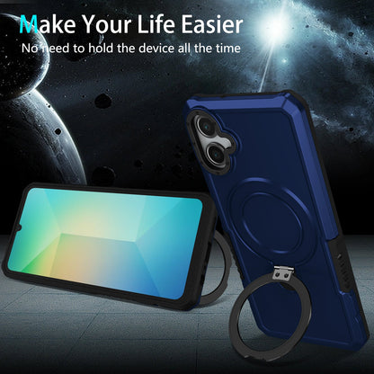 Galaxy A06 4G Kickstand Heavy Duty Case [Navy]