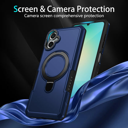 Galaxy A06 4G Kickstand Heavy Duty Case [Navy]