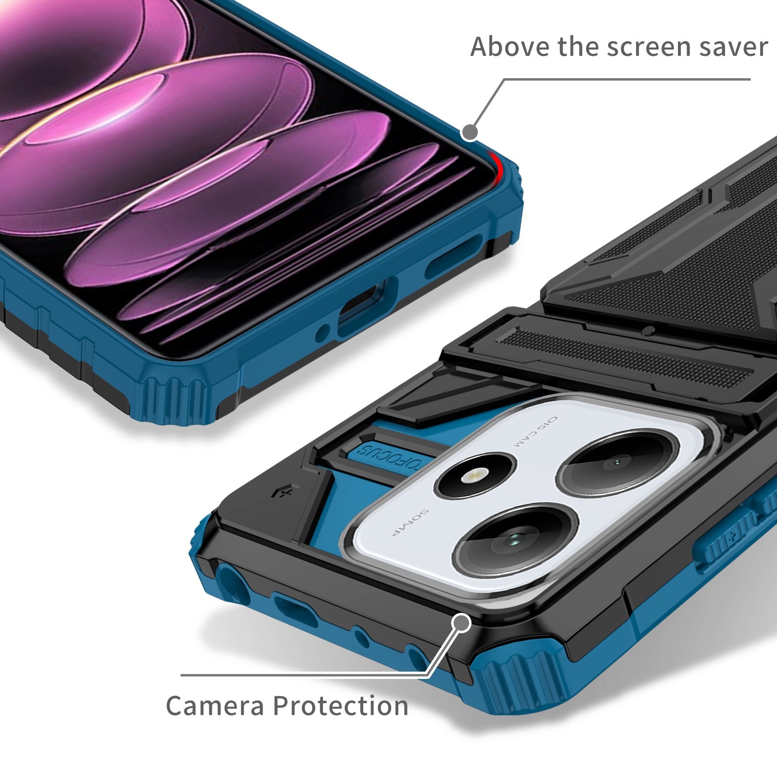 Xiaomi Redmi Note 14 5G Heavy Duty Case [Navy]