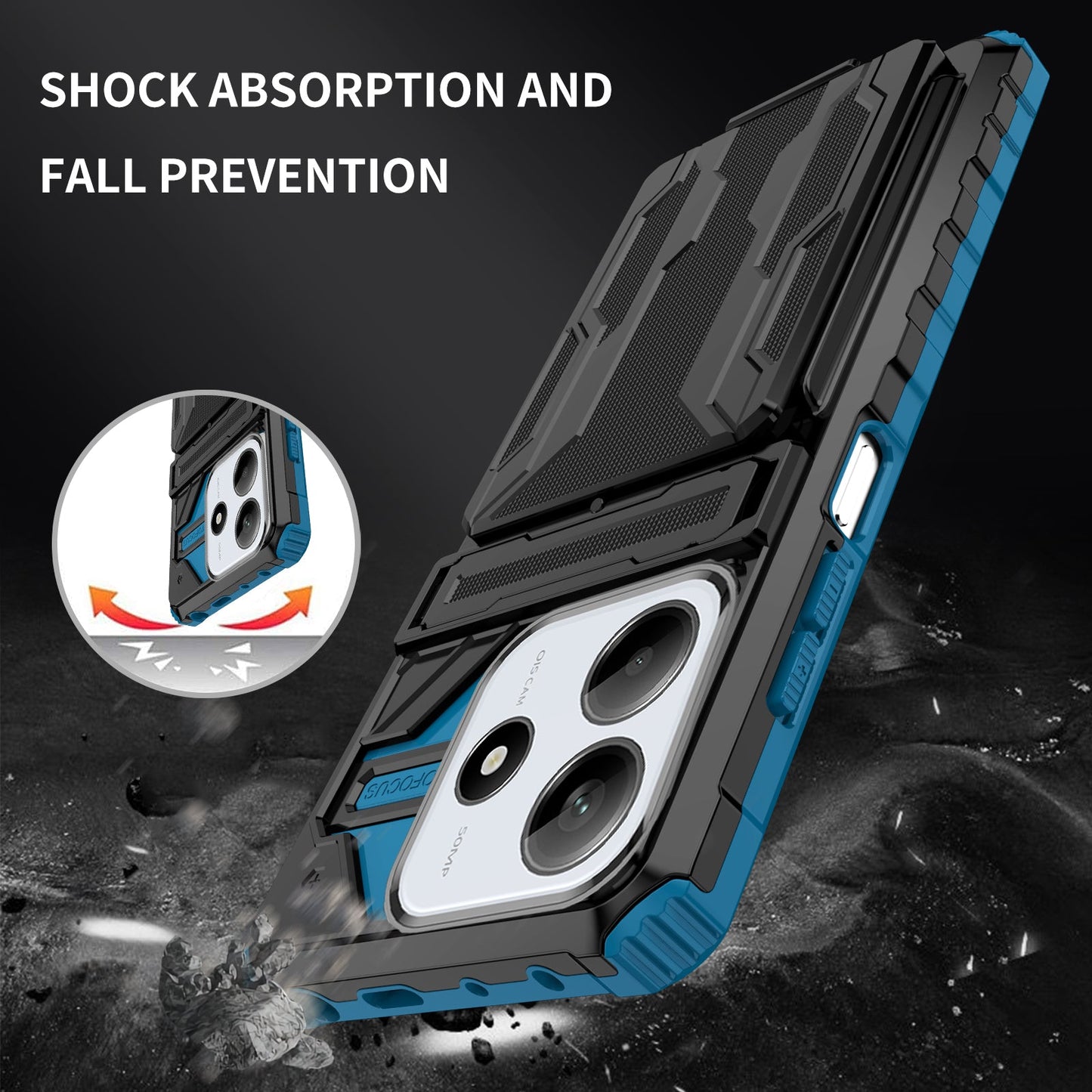 Xiaomi Redmi Note 14 5G Heavy Duty Case [Navy]