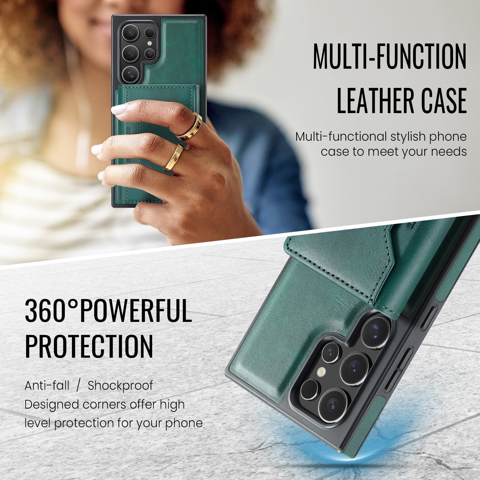 Galaxy S25 Ultra Magsafe Wallet [Green]