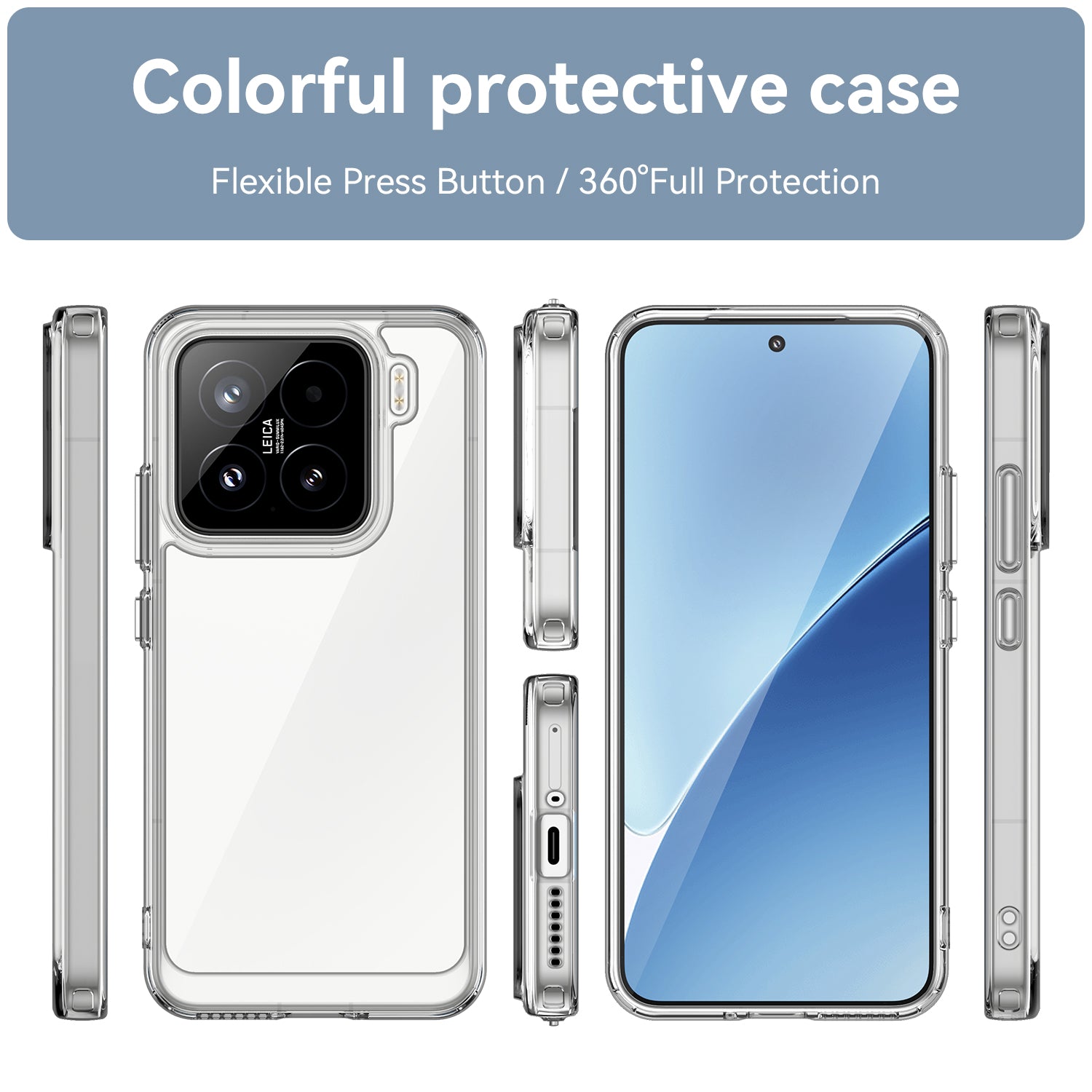 Xiaomi 15 Soft Gel Case [Clear]