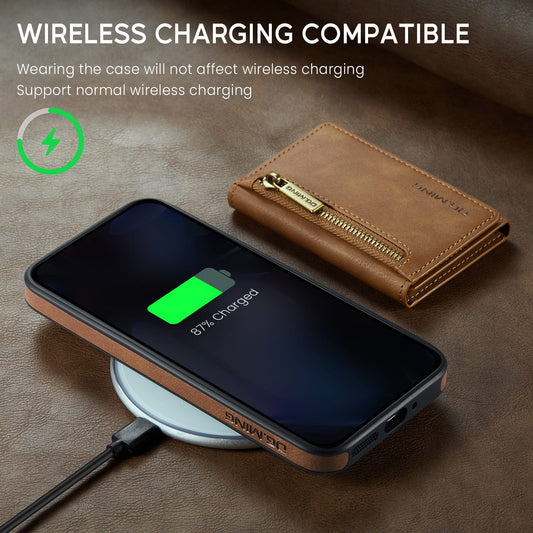 Google Pixel 10 Pro Xl Magnetic Wallet [Brown]