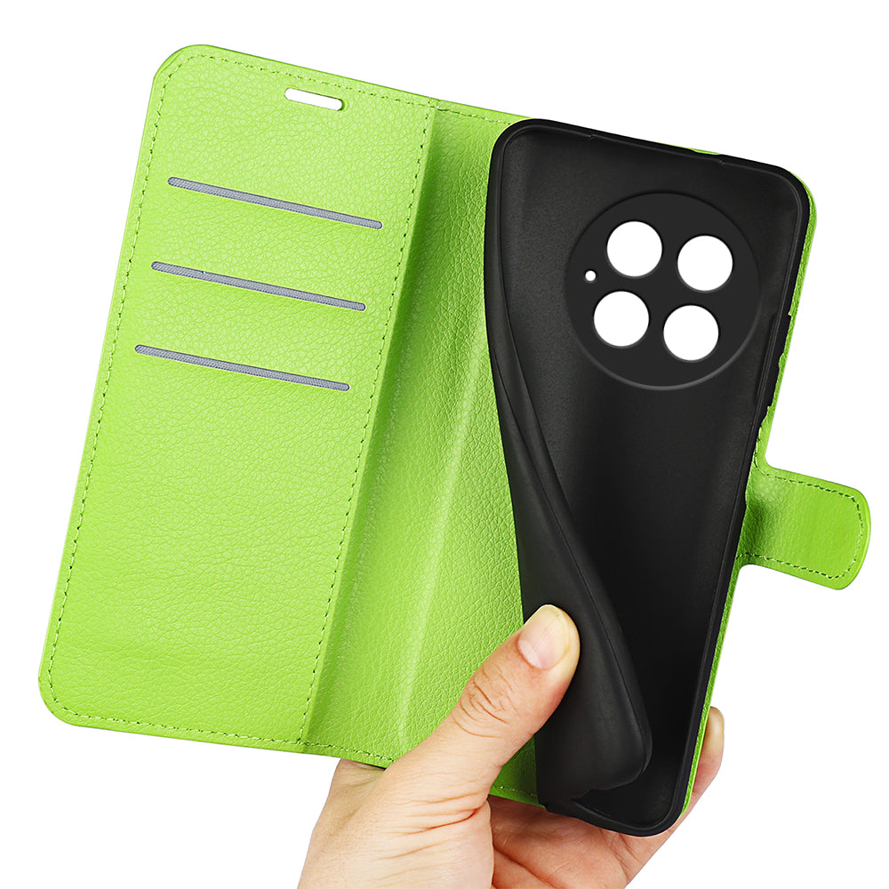 Oneplus 13 Pu Wallet Case [Green]