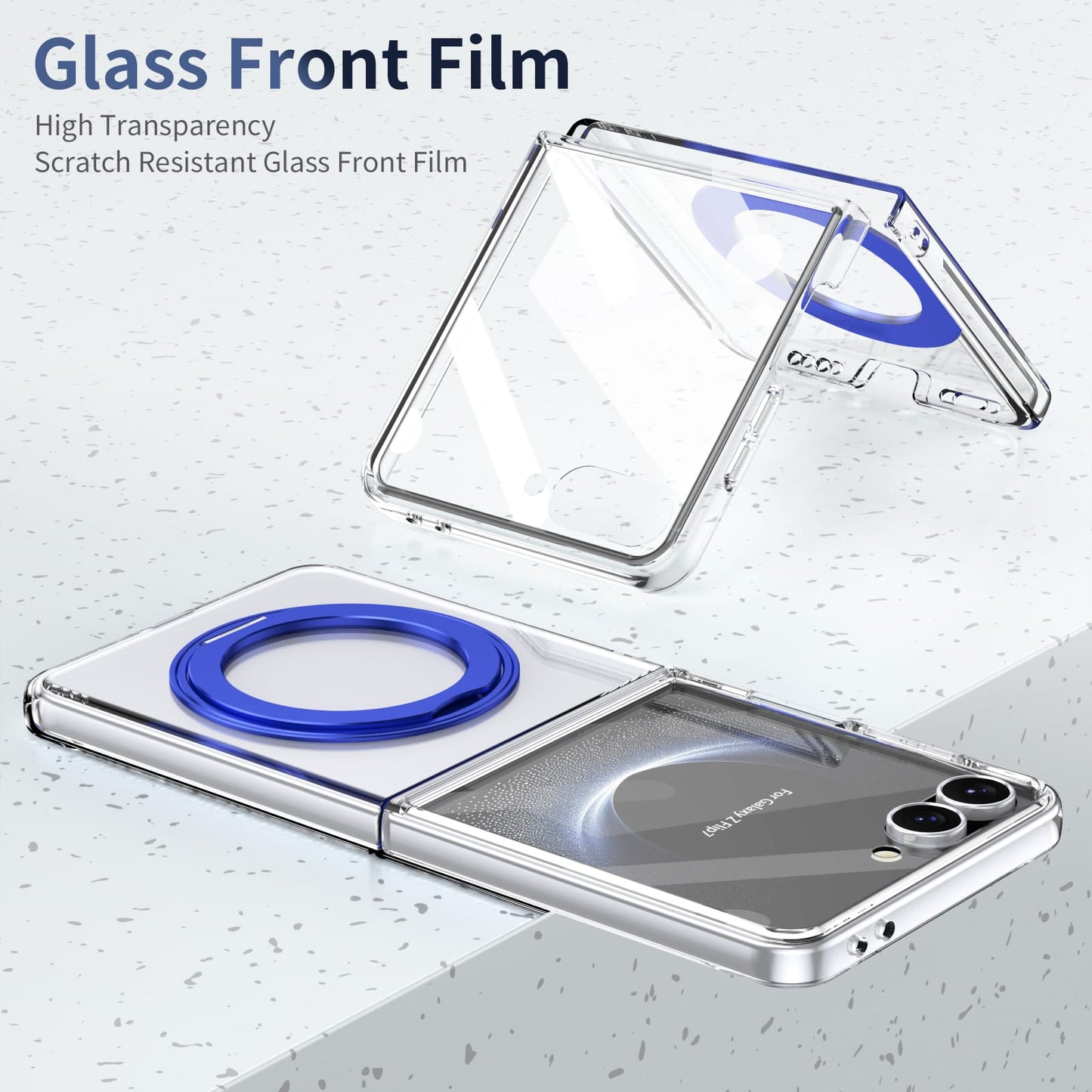Galaxy Z Flip 7 Magsafe Stand Case [Blue]