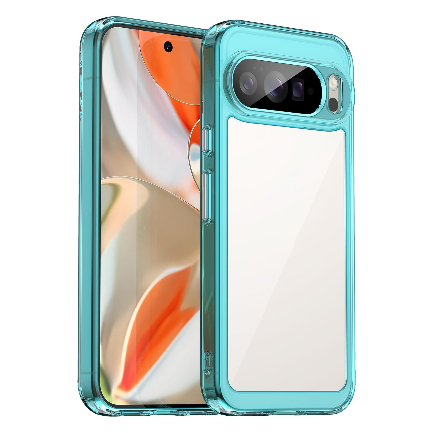 Google Pixel 10 Pro Xl Soft Gel Case [Clear Blue]