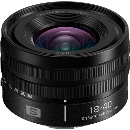 Panasonic S-R1840 Lumix S 18-40mm F4.5-6.3 Lens