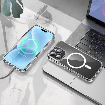 Hoco Magnetic Clear Case w/ 4 Corner Air Cushion (MAG) [ iPhone 16]
