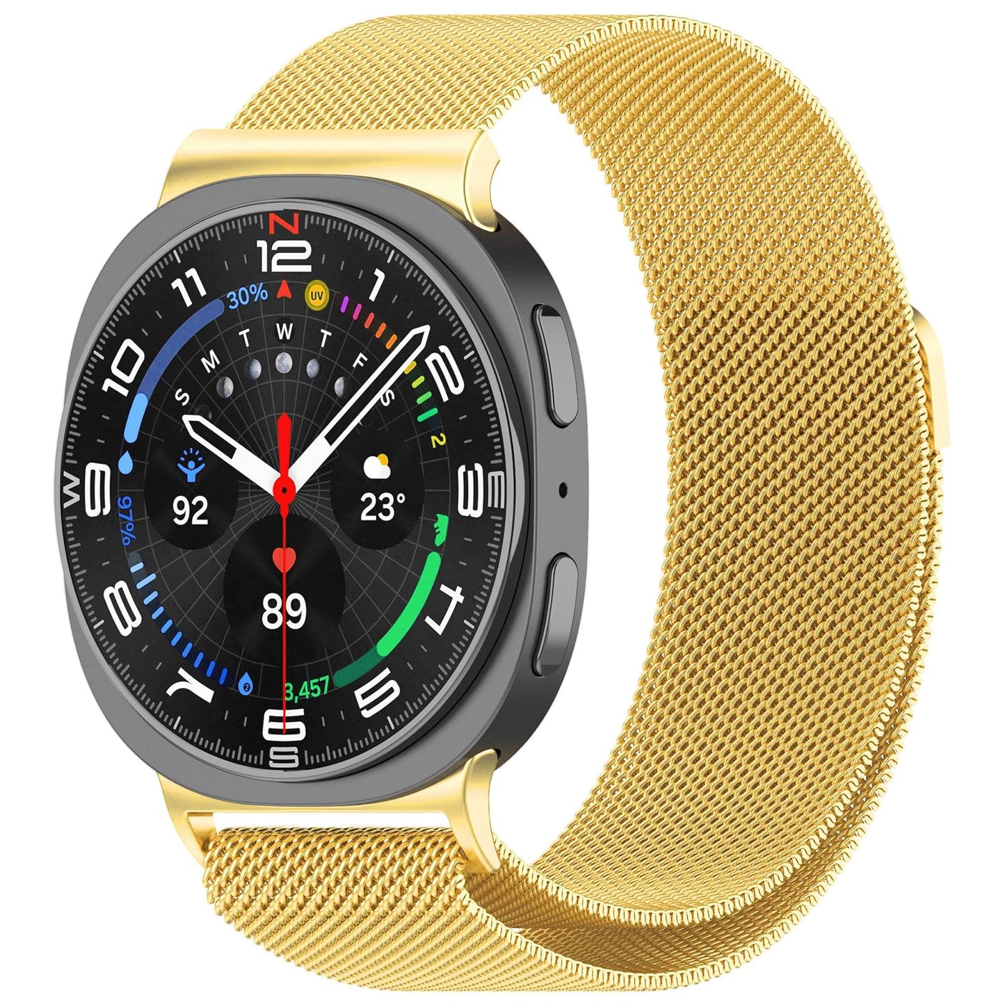 Samsung Galaxy Watch 8 Milanese Loop Strap [Gold]