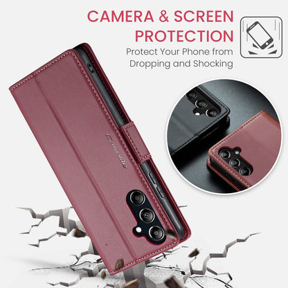 Samsung Galaxy A17 5G Pu Wallet Case [Maroon]