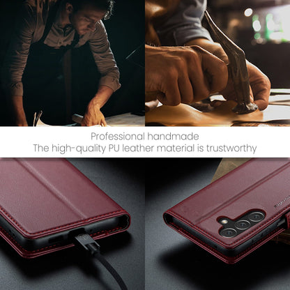 Samsung Galaxy A17 5G Pu Wallet Case [Maroon]