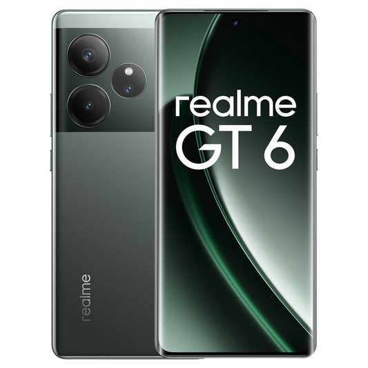 RealMe GT 6 RMX3851 Mobile Phone [ 512GB / 16GB RAM Razor Green ]