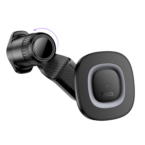 Hoco 15W Magnetic Wireless Charging Phone Holder for Air Vent w/ Hook Locking (HW30)