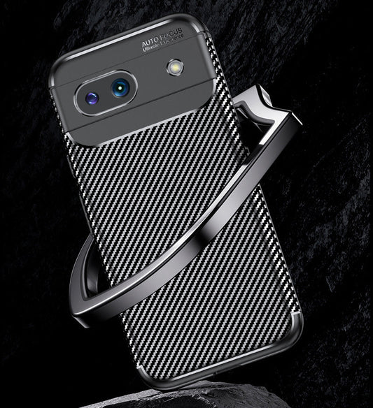 Google Pixel 8a Carbon Fibre Case [Black]