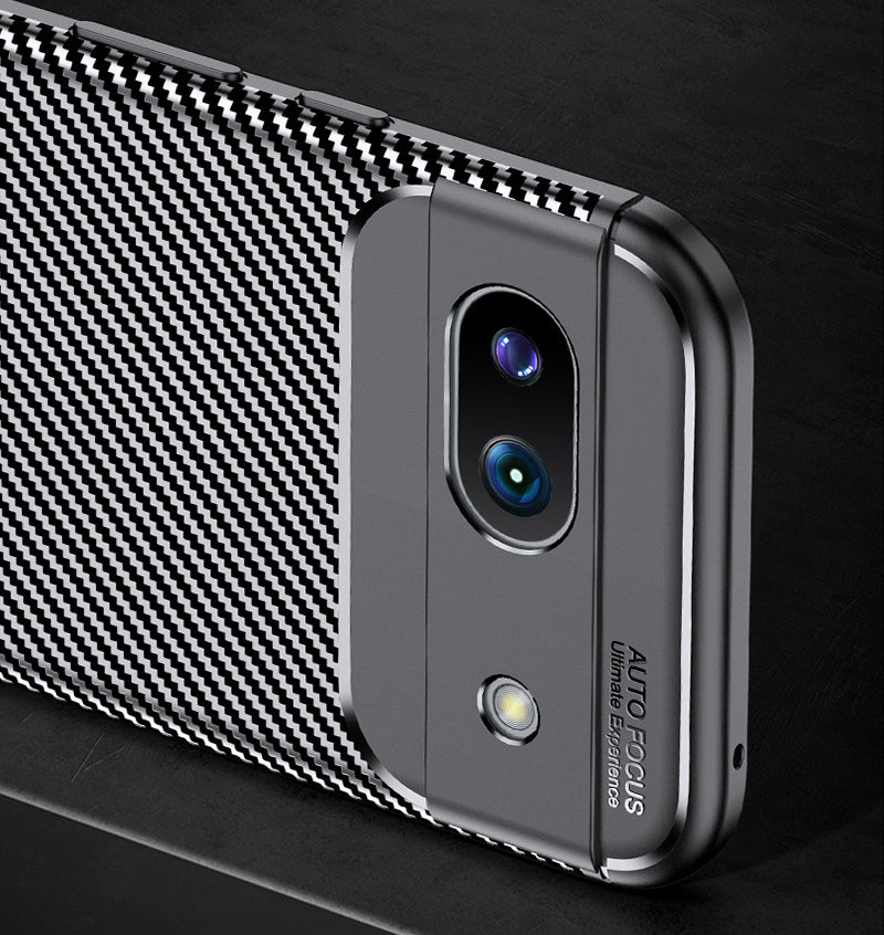 Google Pixel 8a Carbon Fibre Case [Black]