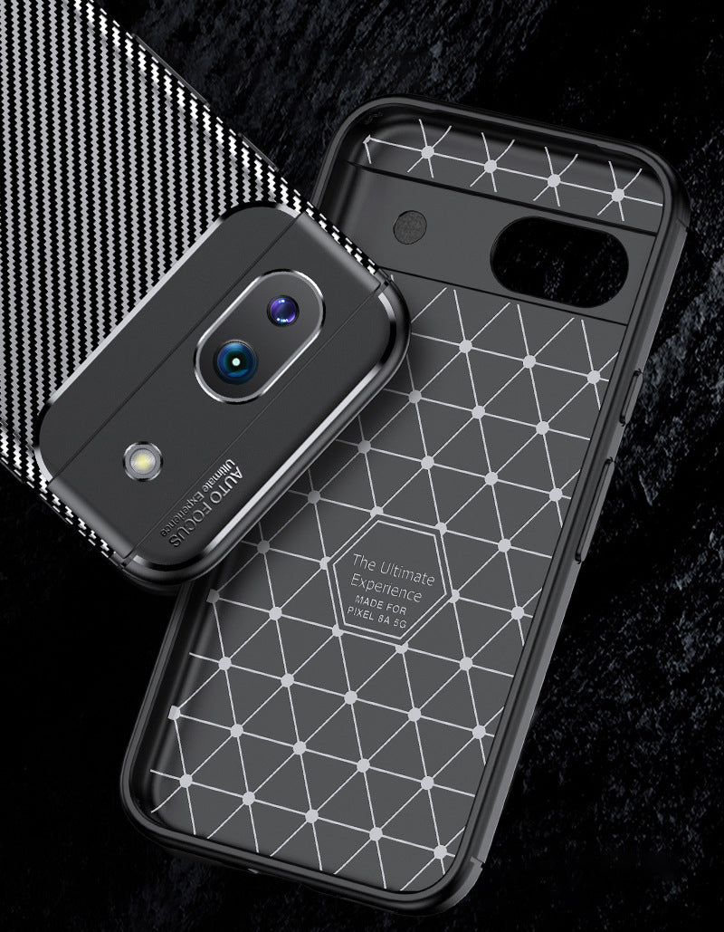 Google Pixel 8a Carbon Fibre Case [Black]