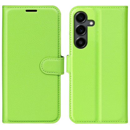 Galaxy S25fe Pu Wallet Case [Green]