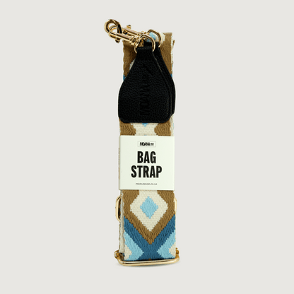 Moana Road Bag Strap [ Blue/Cream - 2042]