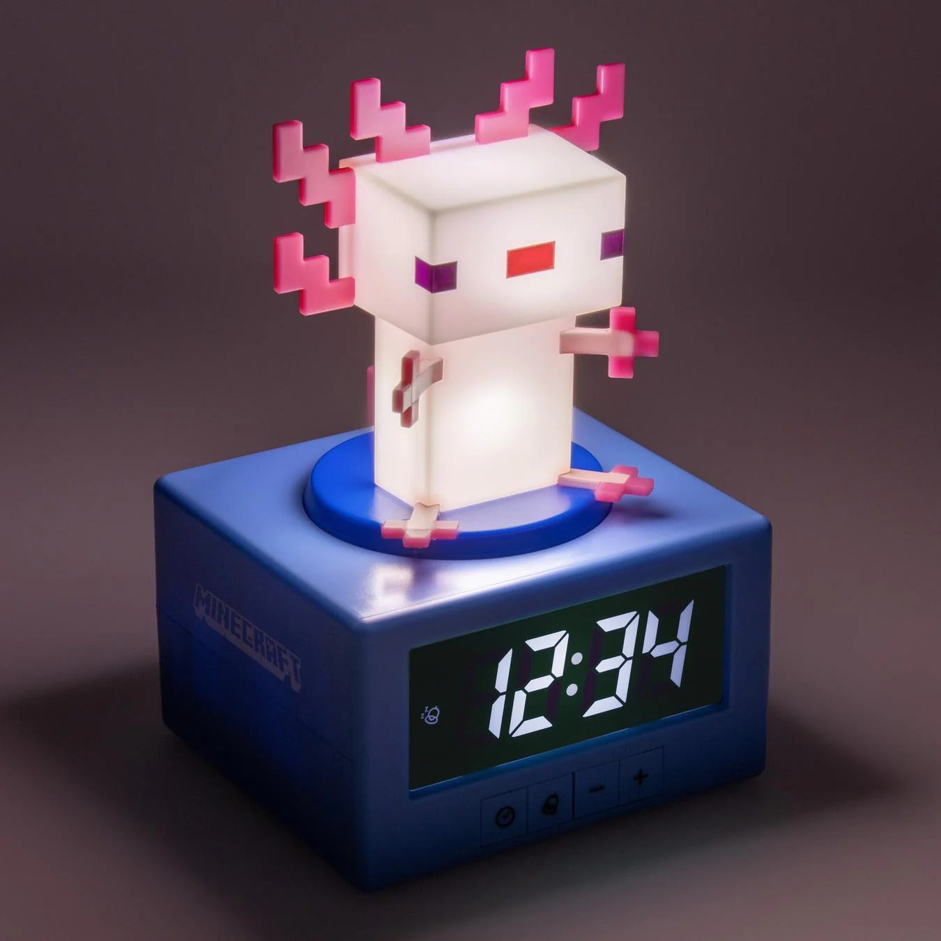 Minecraft Axolotl Icon Alarm Clock