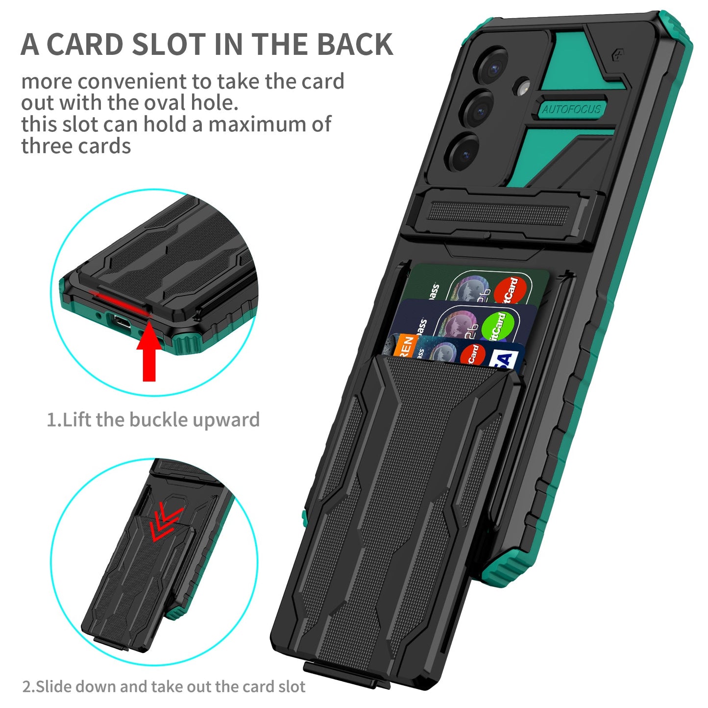 Galaxy A56 5G Heavy Duty Case [Teal]