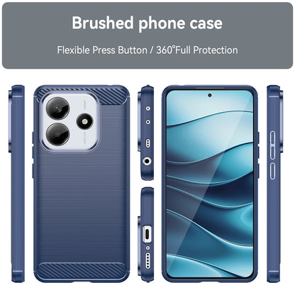 Xiaomi Redmi Note 14 5G Carbon Fibre Case [Navy]