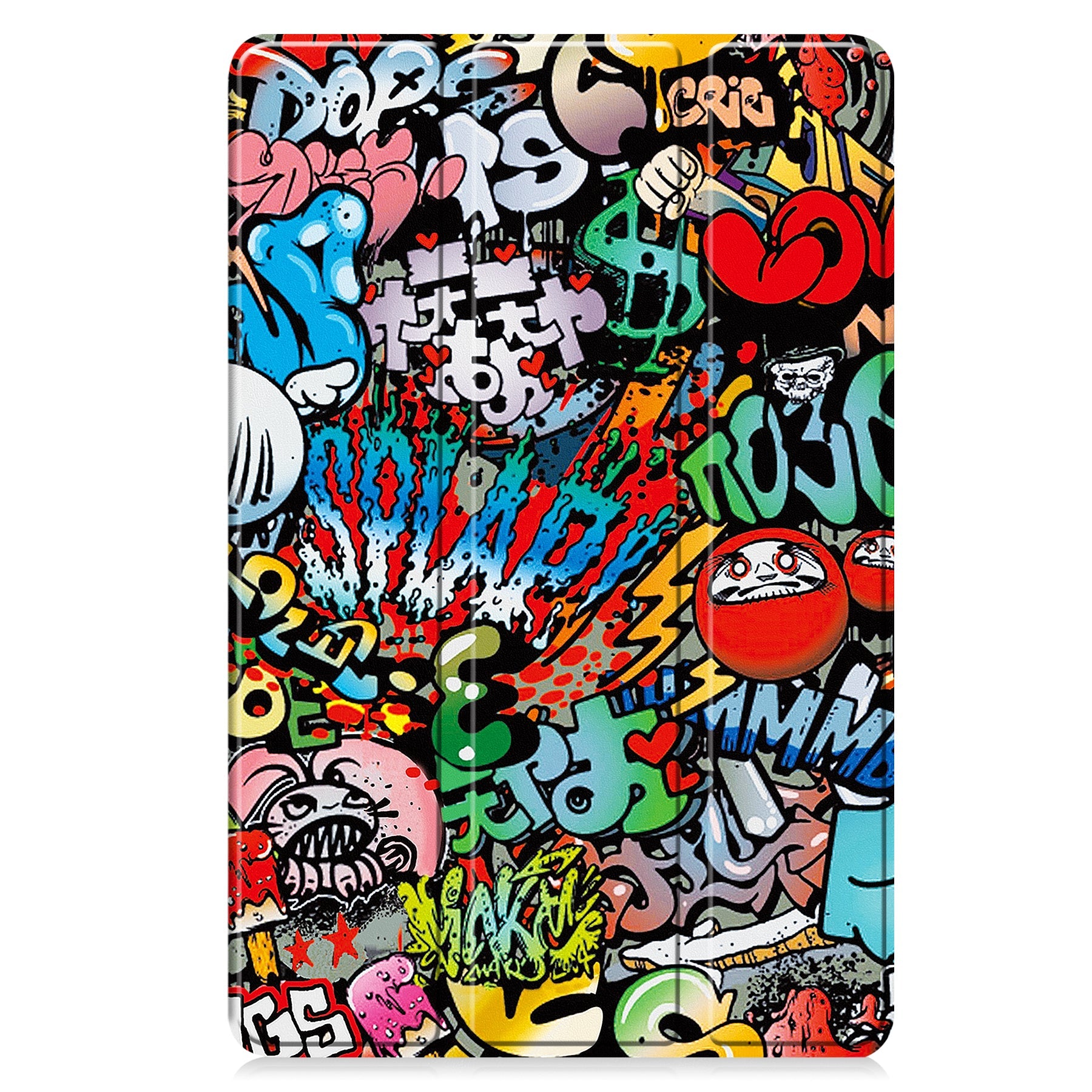 Lenovo Yoga Tab Plus 12.7 Tb520 Designer Tri-fold Case [Graffiti]