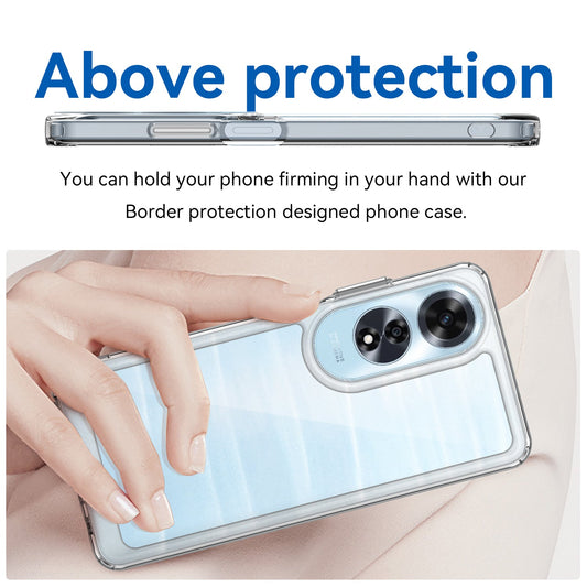 Oppo A60 4G Soft Gel Bumper Case [Clear]