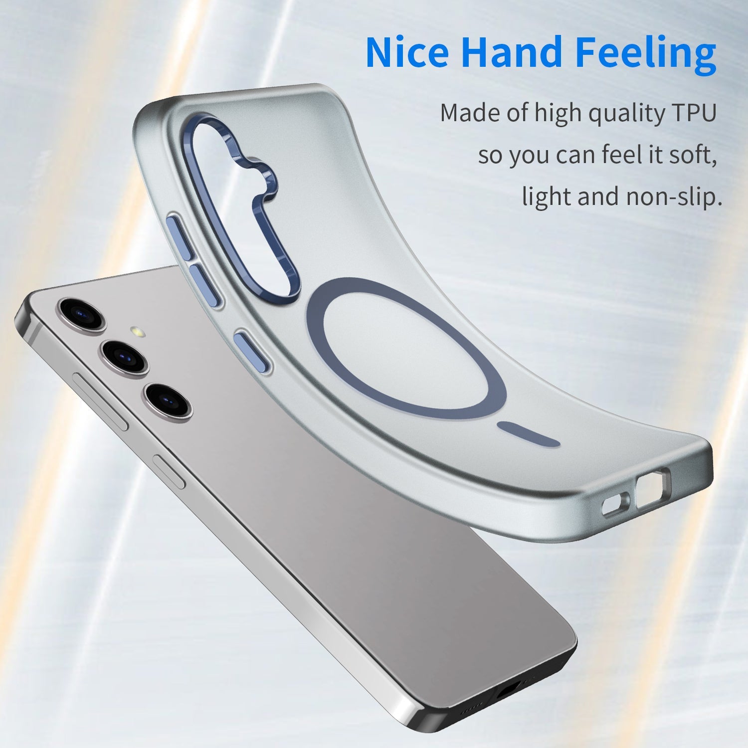 Galaxy S24 / S25 Magsafe Soft Matte Case [Navy]