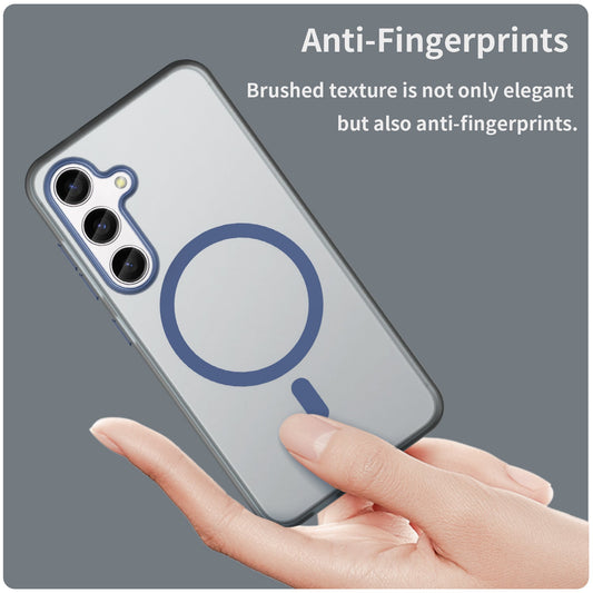 Galaxy S24 / S25 Magsafe Soft Matte Case [Navy]