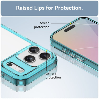 Iphone 17 Pro Soft Gel Case [Clear Blue]