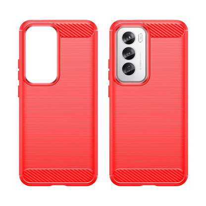 Oppo Reno 12 Pro Carbon Fibre Case [Red]