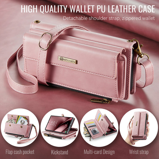 Samsung Galaxy S24 Ultra Crossbody Wallet [Pink]