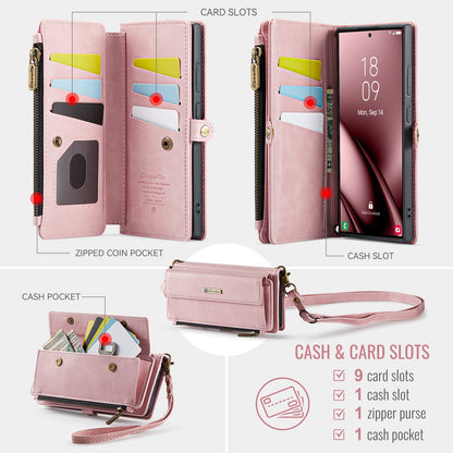 Samsung Galaxy S24 Ultra Crossbody Wallet [Pink]