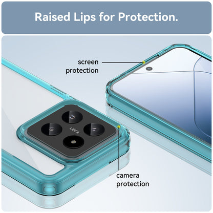 Xiaomi 14 Soft Gel Bumper Case [Clear Blue]