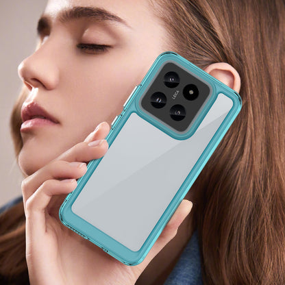 Xiaomi 14 Soft Gel Bumper Case [Clear Blue]