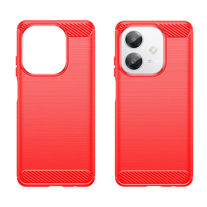 Oppo A40 4G Carbon Fibre Case [Red]